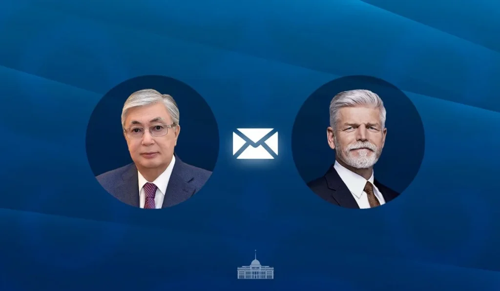 Тоқаев Чех Республикасының президентін Тәуелсіздік күнімен құттықтады