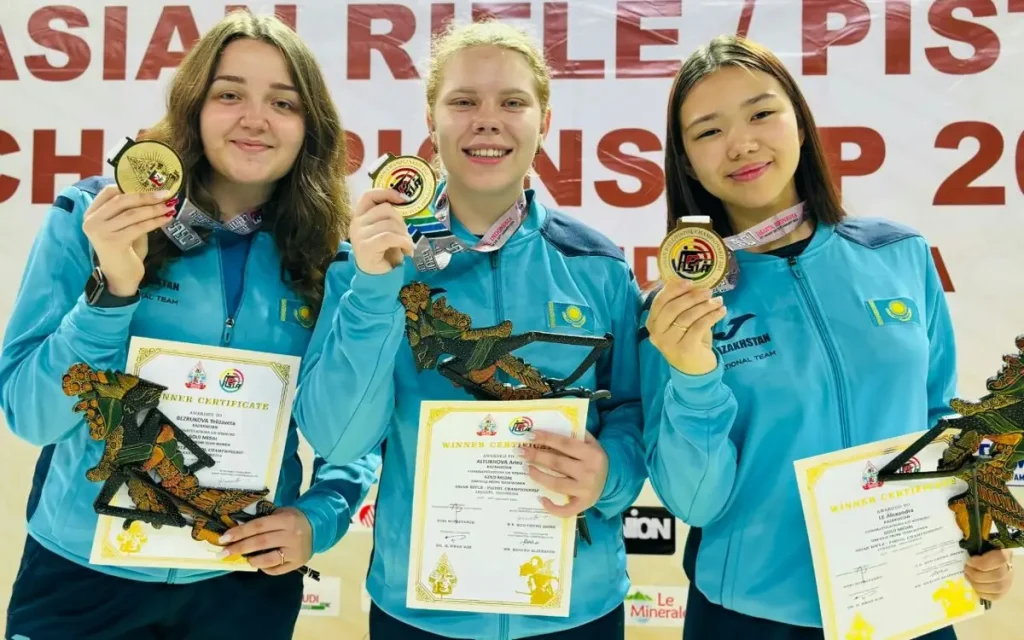 Ұлттық құрама мергендері тағы 4 жүлдеге қол жеткізді