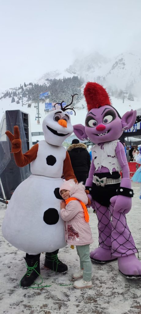 World Snow Day мерейтойы: Шымбұлақта қысқы мерекені тойлауға 150-ден астам бала қатысты