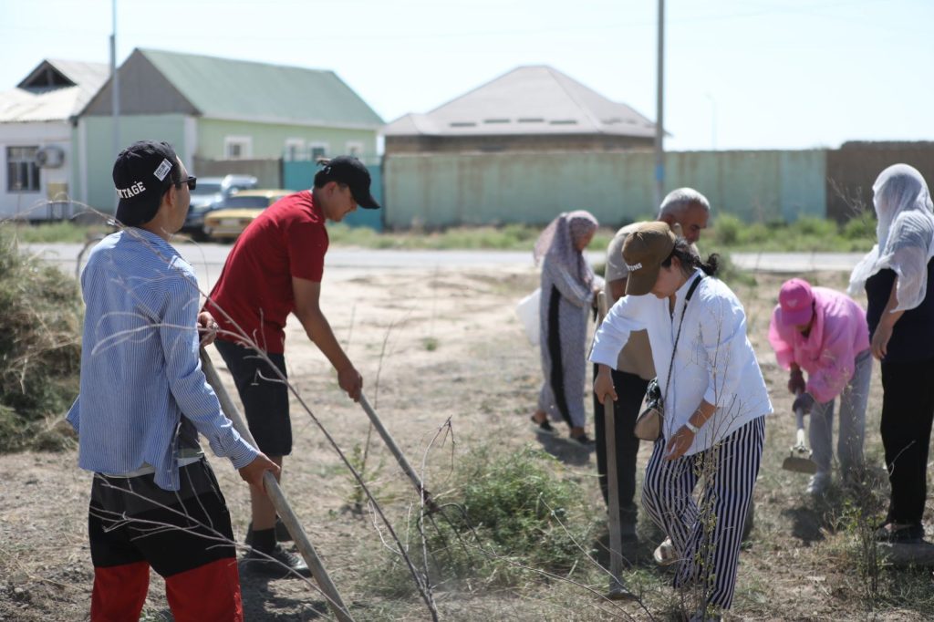 Түркістанда сенбілік: 26 аумақ тазаланды