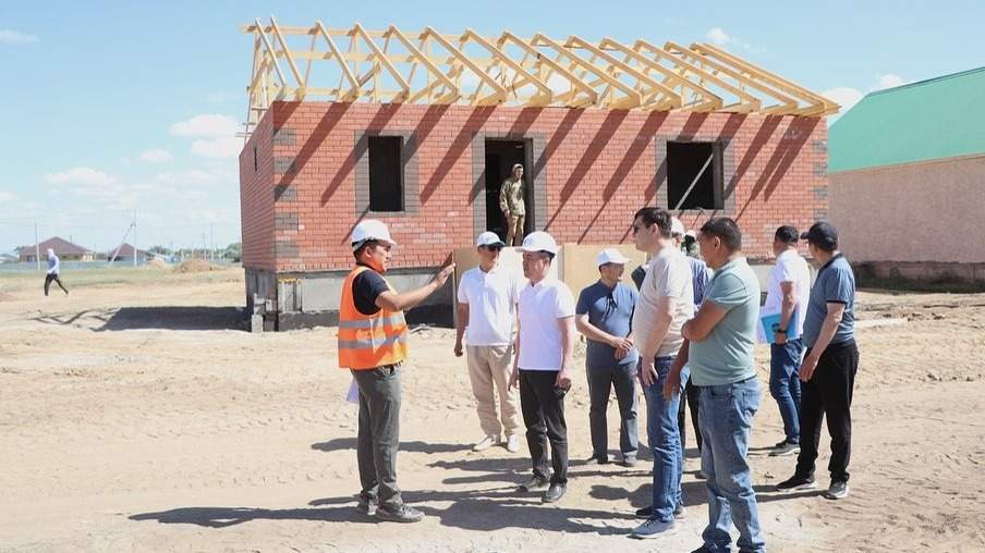 БҚО-ның Бөрлі ауданында су тасқынынан зардап шеккендер үшін 60 үй салынып жатыр