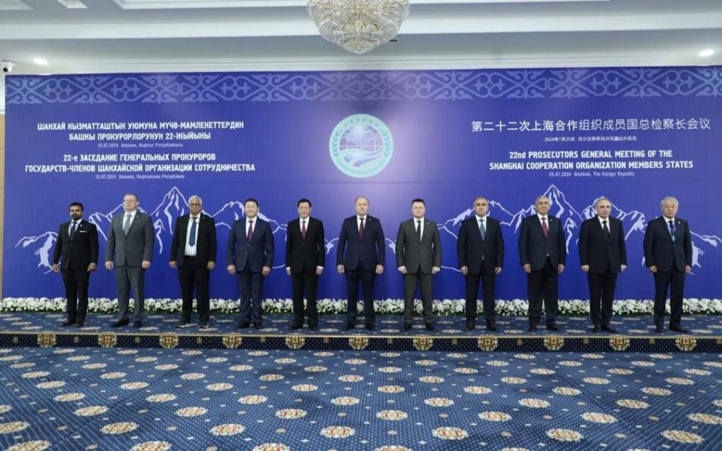 Қырғызстанда ШЫҰ-ға мүше елдердің бас прокурорларының кеңесі өтіп жатыр
