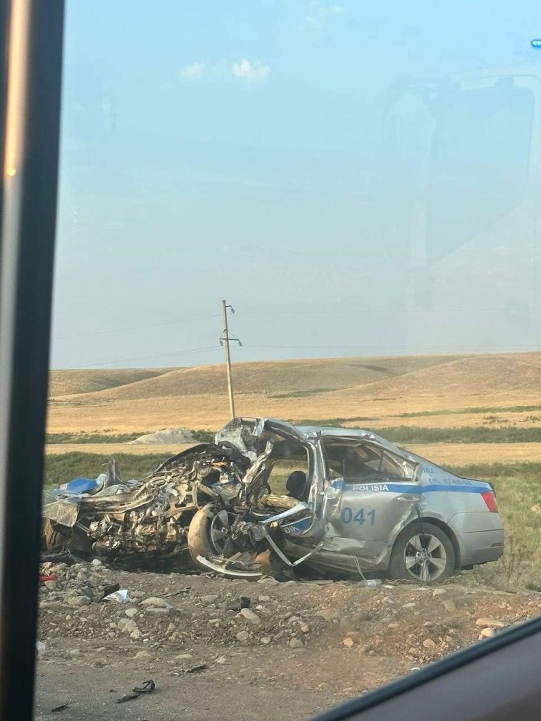 «Екеуі полиция»: Жамбыл облысында жол апатынан 6 адам қайтыс болды