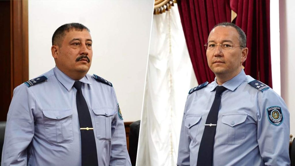 Шымкент қалалық ПД бастығы орынбасарын ауыстырды