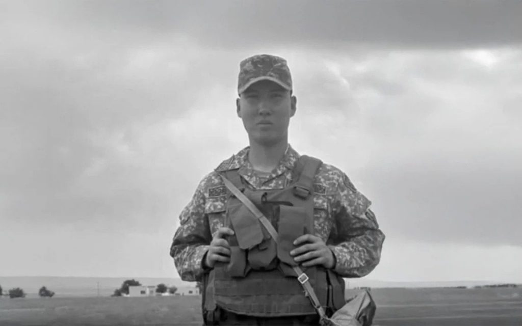 Шымкентте қаза тапқан сарбаз жер қойнына тапсырылды