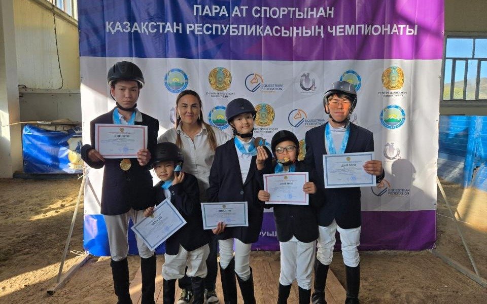 Паралимпиадалық ат спортынан ел біріншілігінде елордалықтар 5 медаль жеңіп алды