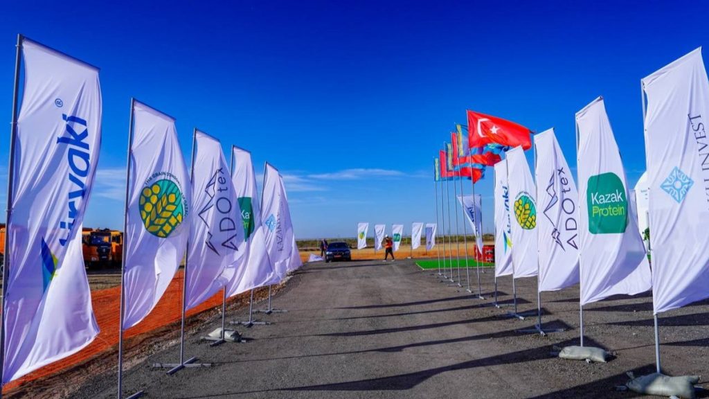 Астанада астық пен бұршақ дақылдарын терең өңдейтін кешеннің құрылысы басталды