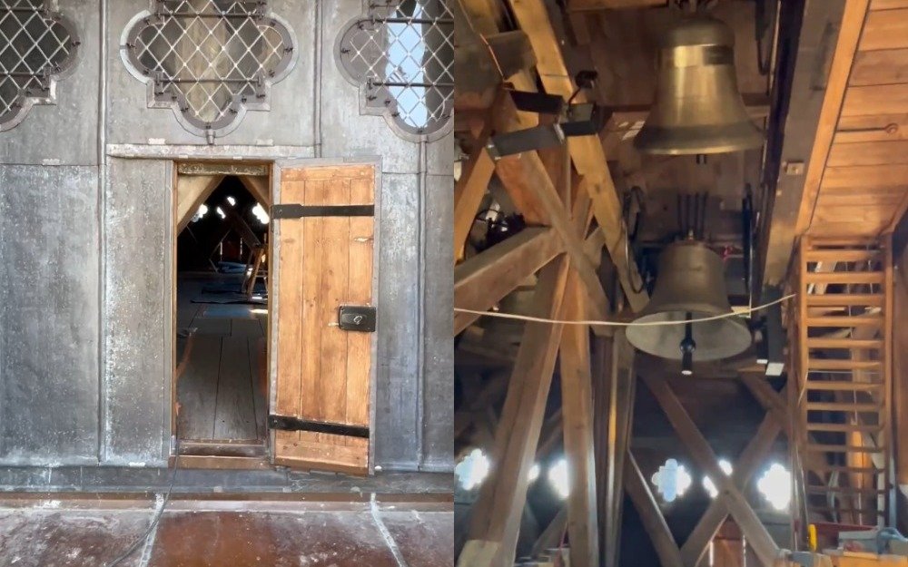 Нотр-Дам де Пари шіркеуінің мұнаралары өрттен кейін қайта ашылды