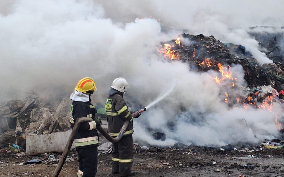 Алатау полигонындағы өрт оқшауланды