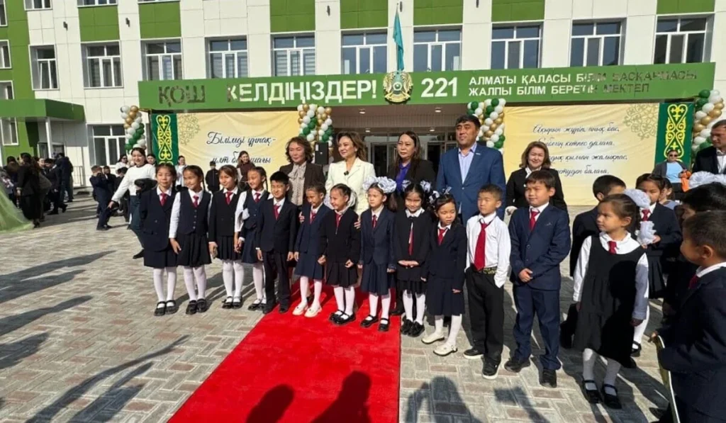 Алматы қаласында «AMANAT» партиясының сайлауалды бағдарламасы аясында төрт жаңа мектеп ашылды
