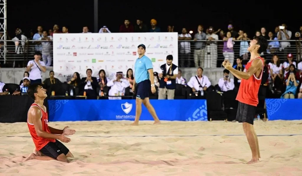 Қазақстандық жағажай волейболшылары жасөспірімдер Азиадасында алтын алды