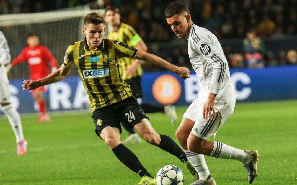 «Қайрат» Еуропа алыптарына қарсы сенімді ойын көрсетті