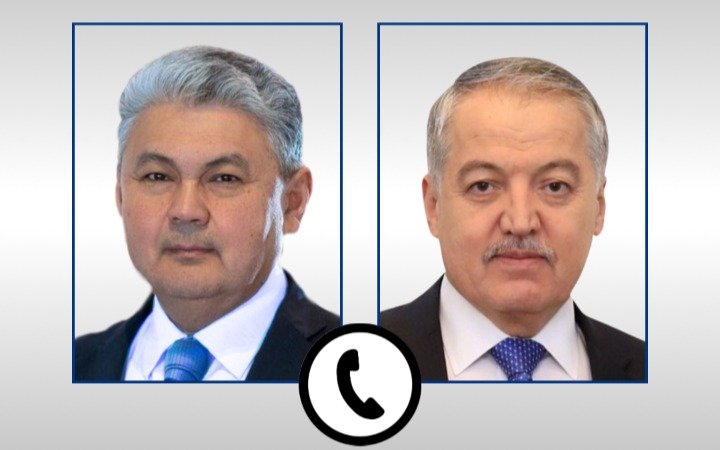 Қазақстан мен Тәжікстанның сыртқы істер министрлері телефон арқылы сөйлесті