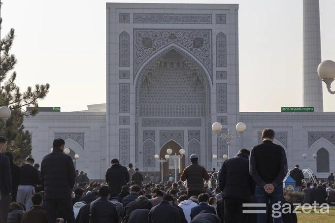 Намаз в Ташкенте