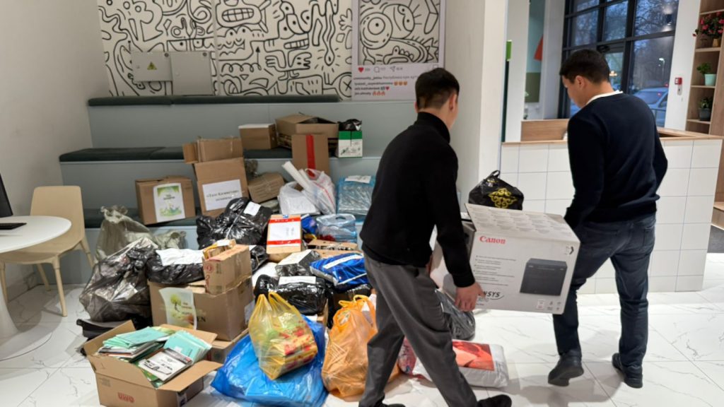 «Таза Казақстан»: в Алматы прошла экологическая акция «Қағаз boom»