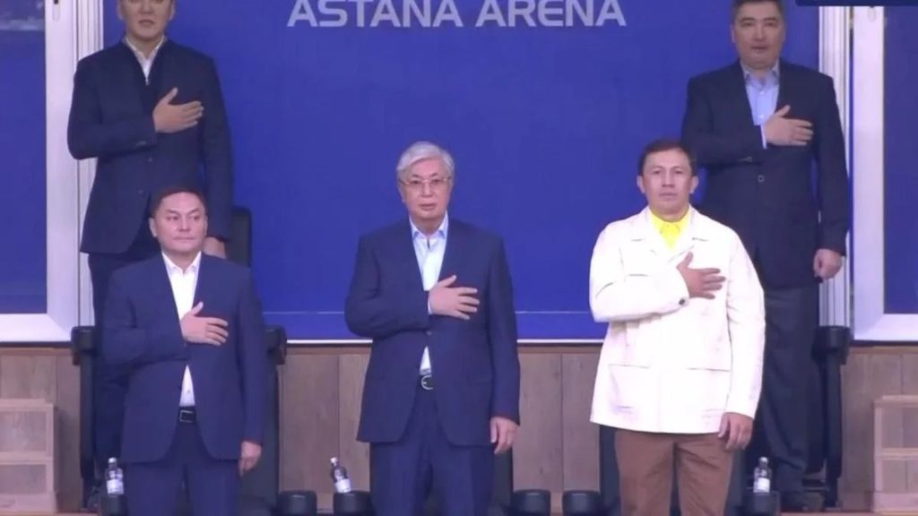 Геннадий Головкин поблагодарил Касым-Жомарта Токаева на казахском после избрания главой World Boxing