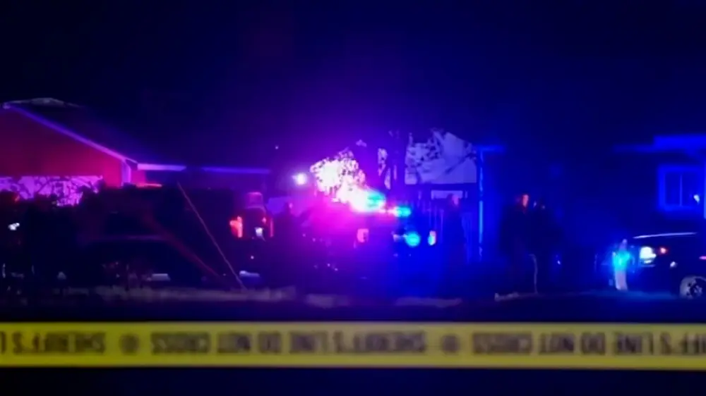 Массовая стрельба на семейном торжестве в Калифорнии: четверо погибли, больше 10 ранены Кадр из видео с убийства