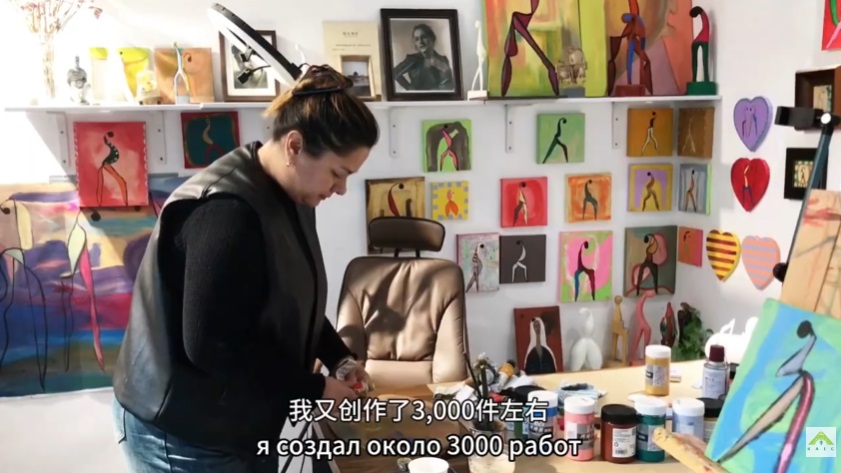 «Когда художница решает вернуться в родной город» (ВИДЕО) История художницы из Или