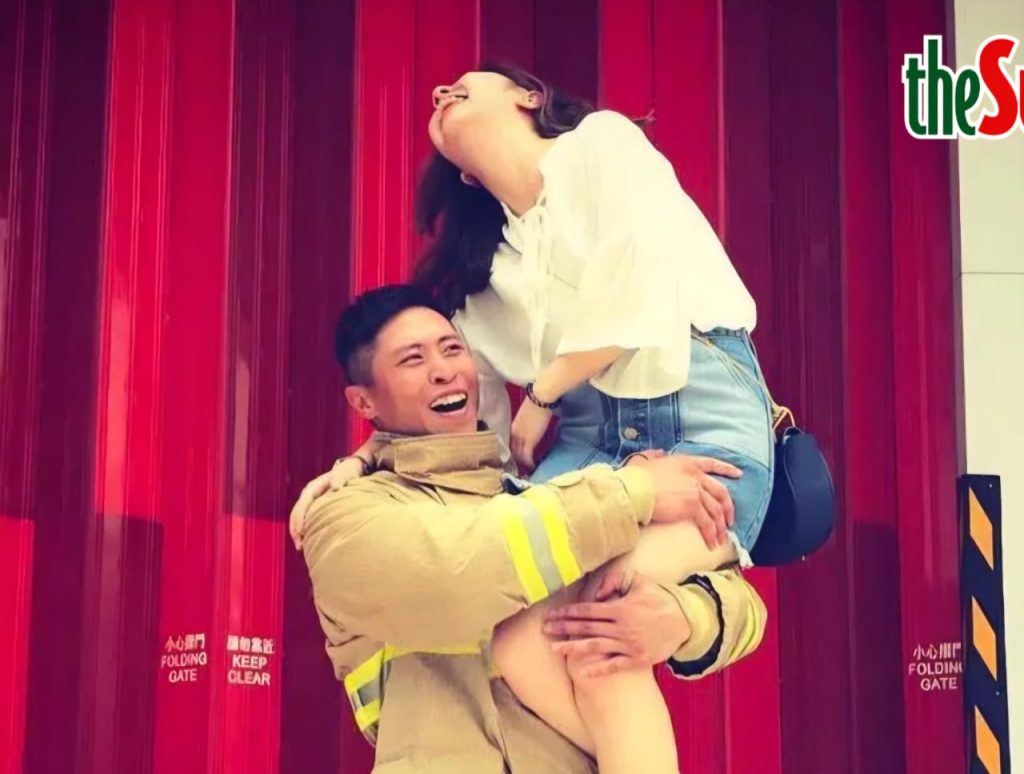 Пожарный в Гонконге