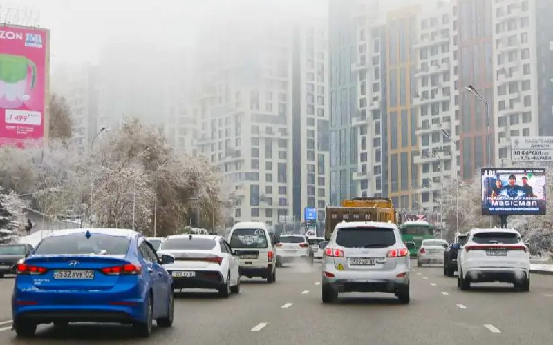 В Алматы внедряют интеллектуальную систему, которая сократит пробки до 25%