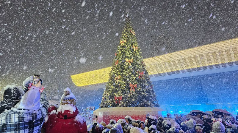 Не пропустите! Сегодня в Алматы зажгут главную новогоднюю елку Новогодняя ёлка в Алматы