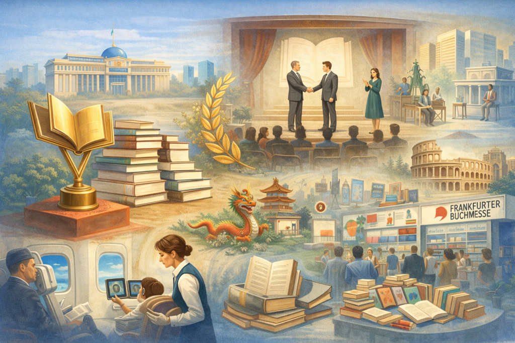 Кітап оқу мәдениеті мен ұлттық әдебиетті қолдау дамып келеді кітап