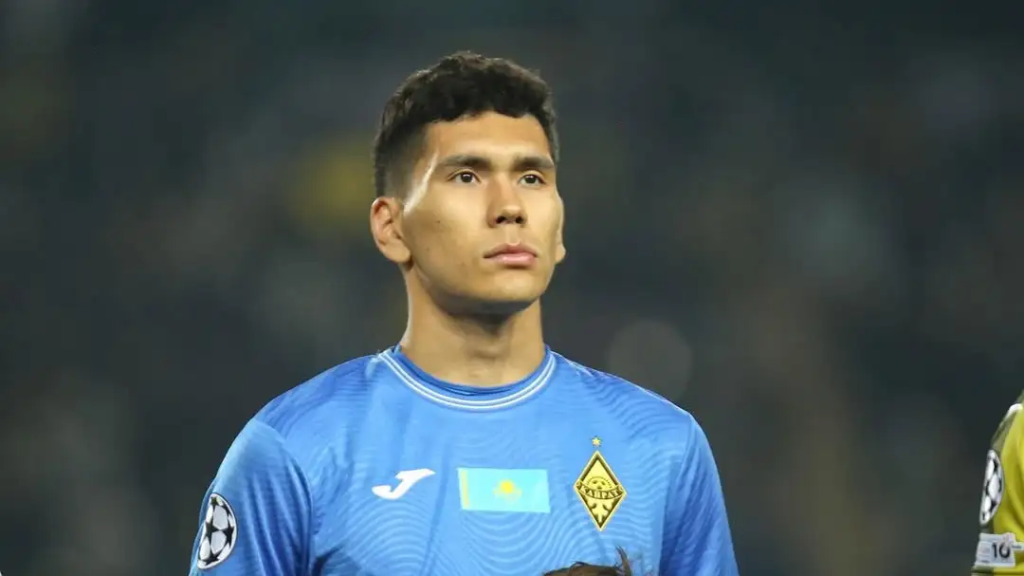 Вратарь «Кайрата» Анарбеков обошёл Мбаппе в рейтинге SofaScore после шестого тура ЛЧ