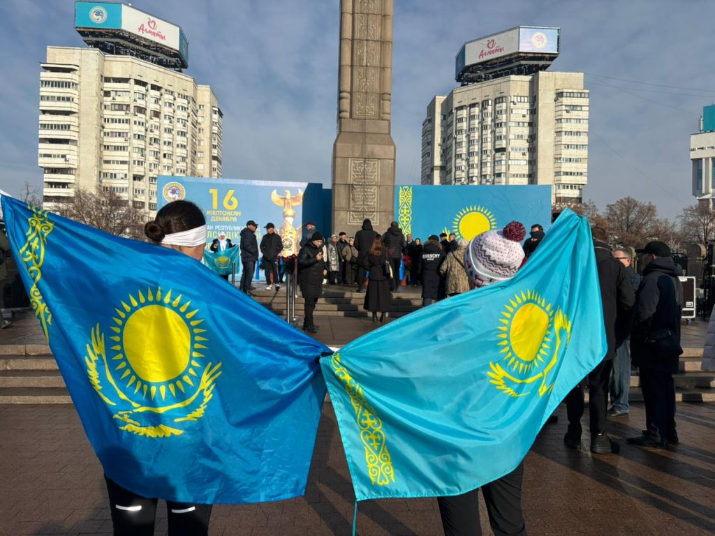 Площадь Республики в Алматы