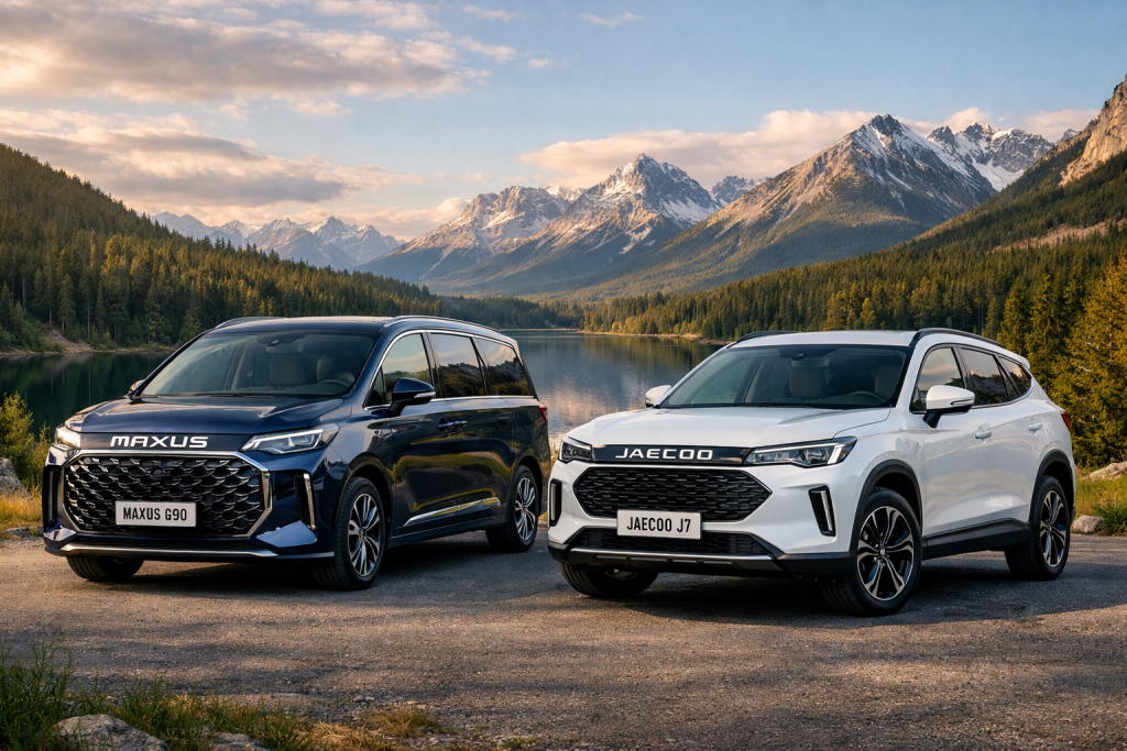 Maxus G90 Jaecoo J7