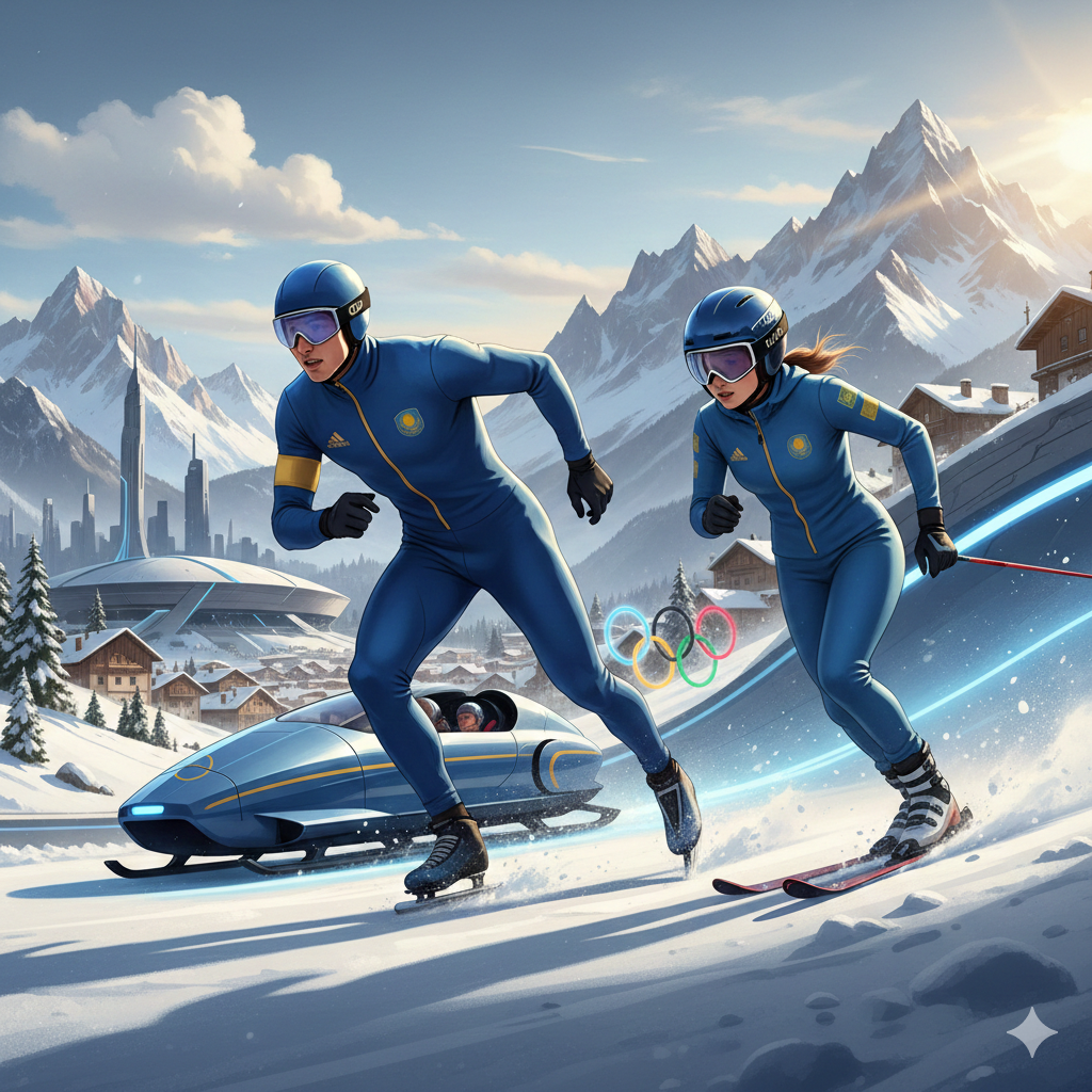 Қысқы Олимпиадада ел намысын кімдер қорғайды? қысқы спорт