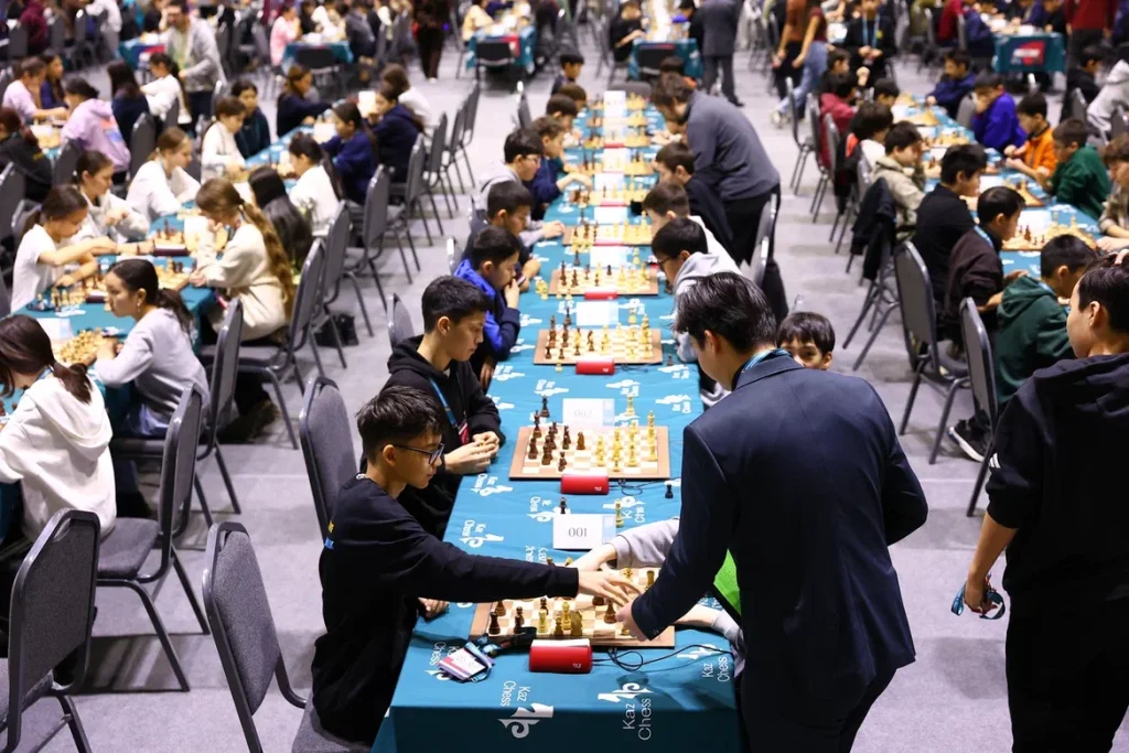 Туркестан-2026: Юные гении пишут шахматную историю Казахстана