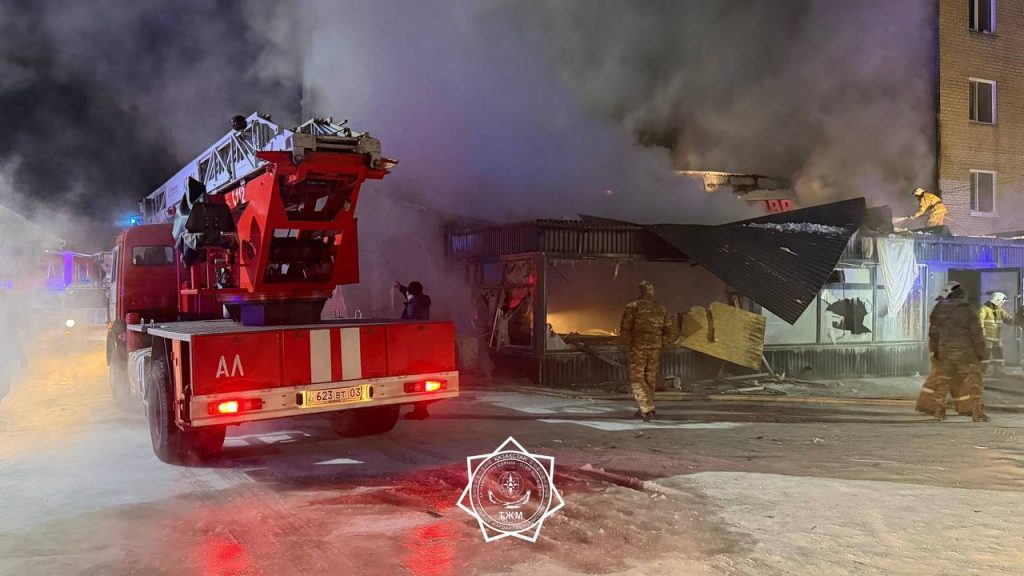 Щучинскіде дәмханада жарылыс