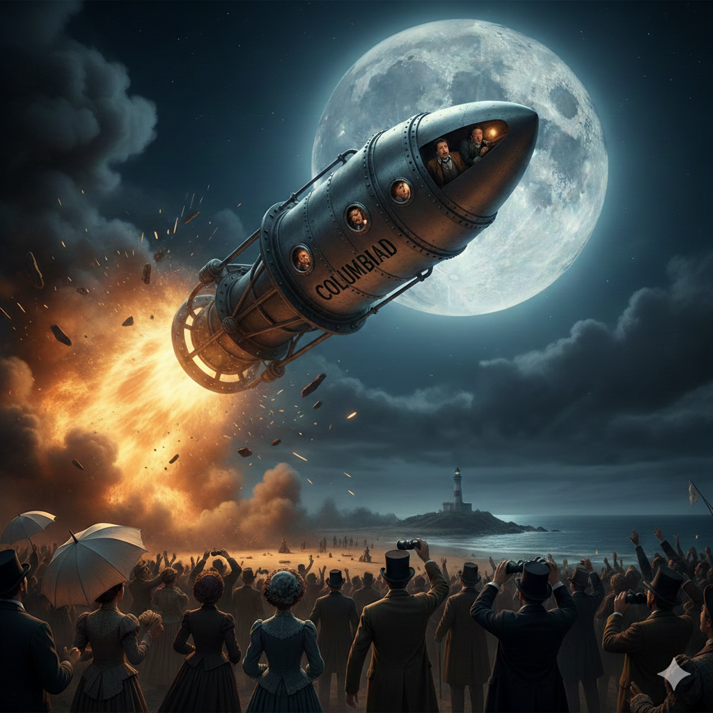 Болашақты бөлмесінде болжаған Жюль Верн