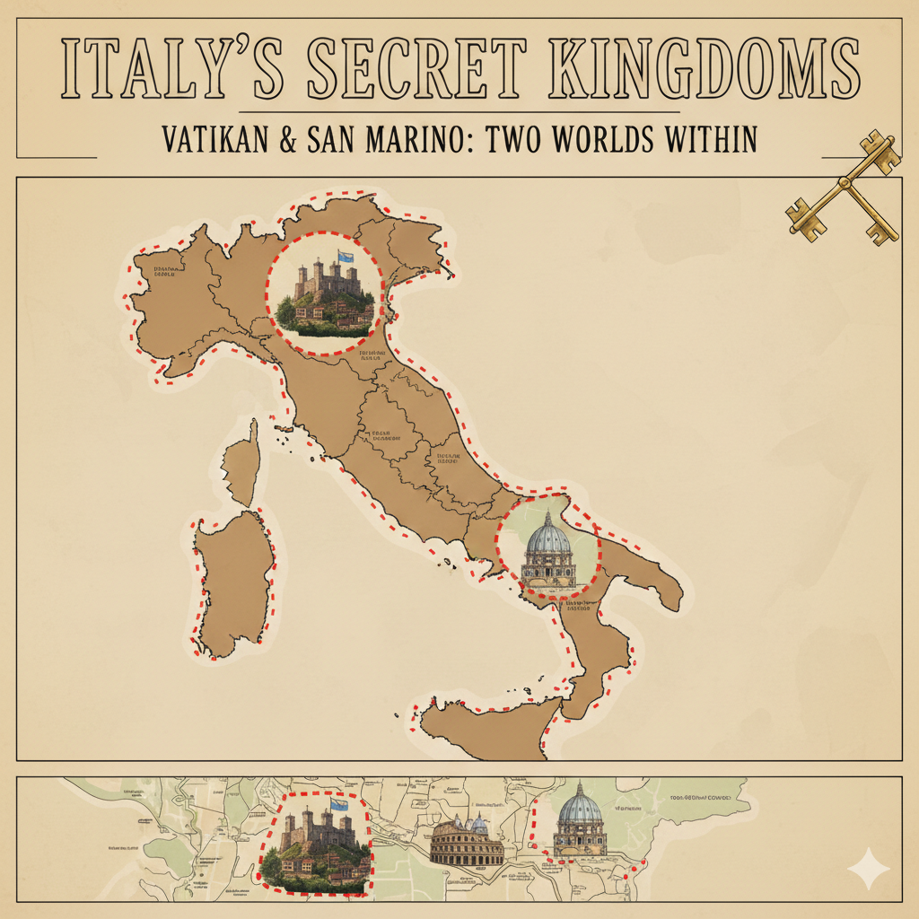 ИТАЛИЯНЫҢ ІШІНДЕГІ «ҚҰПИЯ» ЕКІ ӘЛЕМ