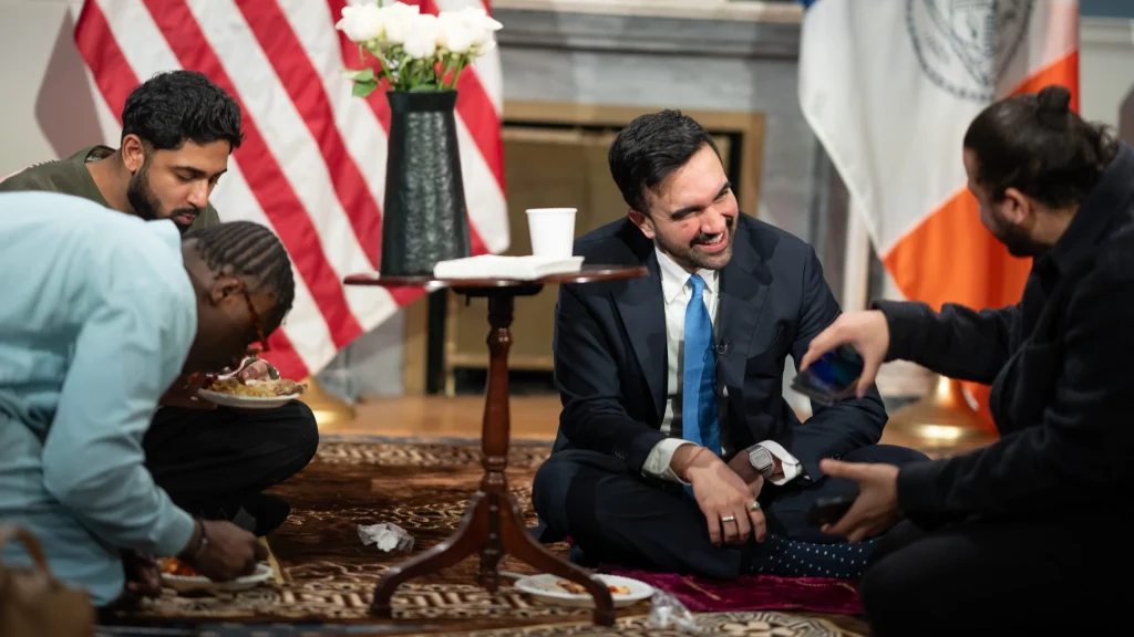 Нью-Йорк мэриясындағы ауызашар