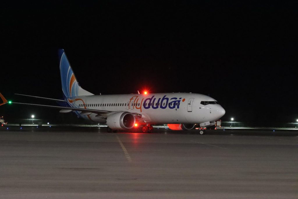 Дубайдан алғашқы рейс оралды FLYDUBAI