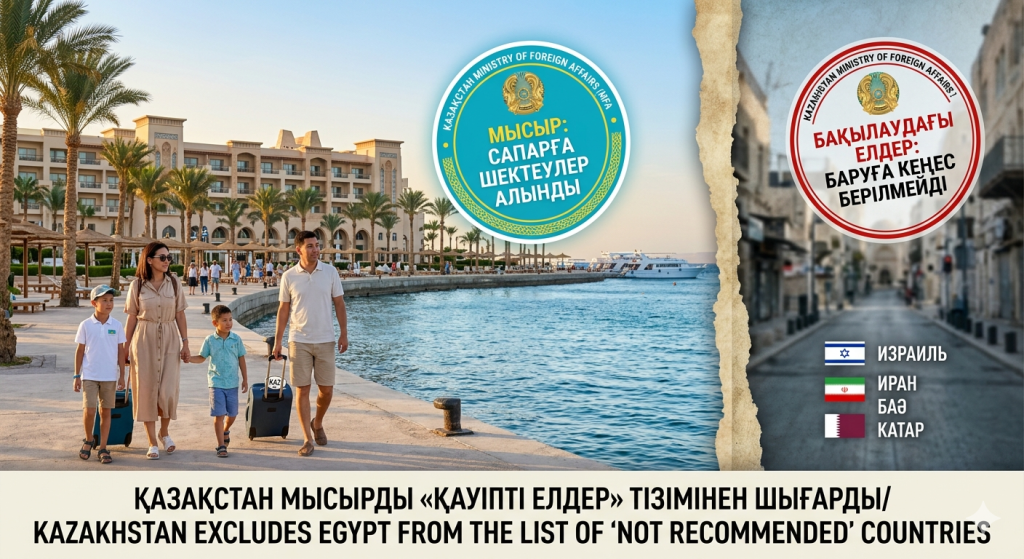 Мысырды «қауіпті елдер» тізімінен шығарылды