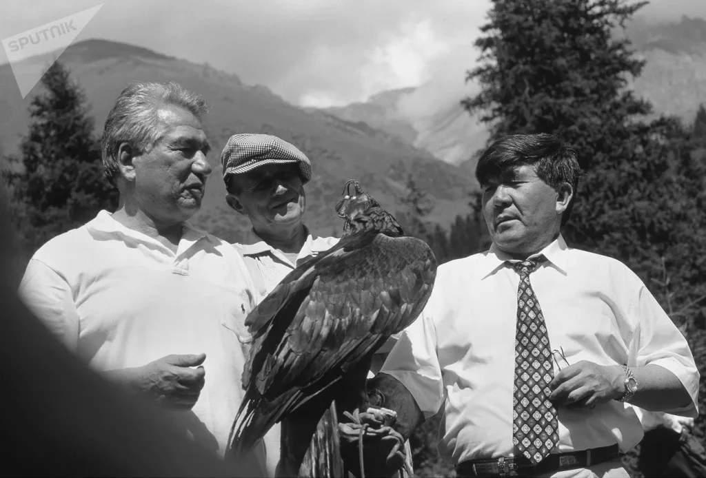 Мухтар Шаханов и Чингис Айтматов