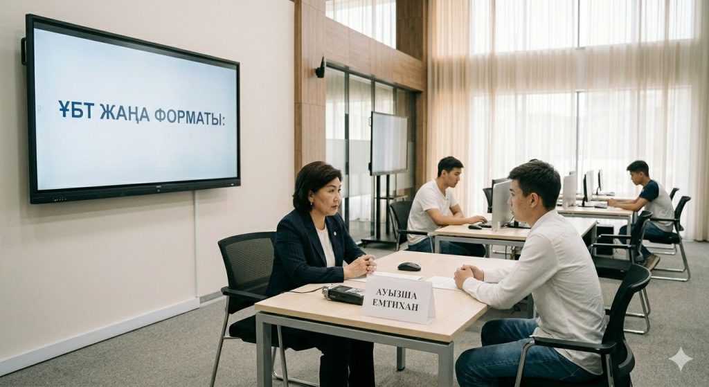 ҰБТ форматы өзгермек