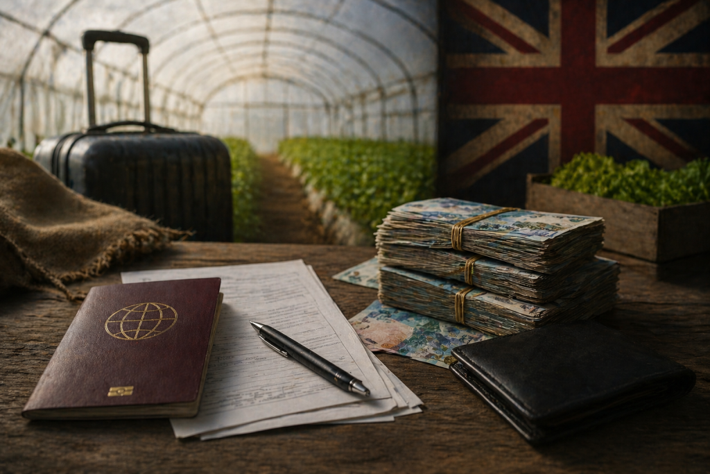 Англиядағы жұмысқа алдану