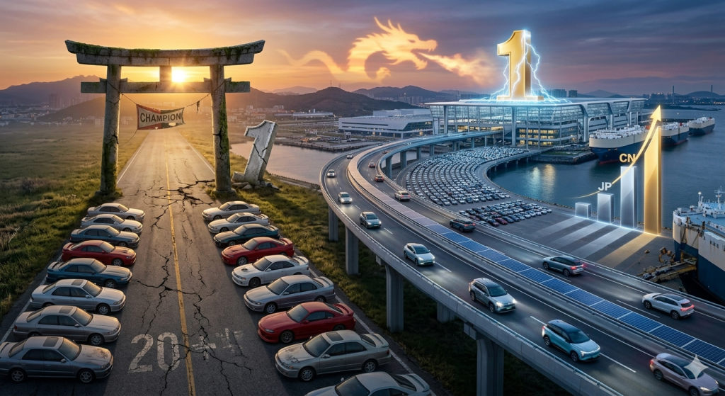 Жапония 20 жыл бойы иеленген көшбасшылығынан айырылды Жапония мен Қытай автоөнеркәсіп бәсекесі 2025