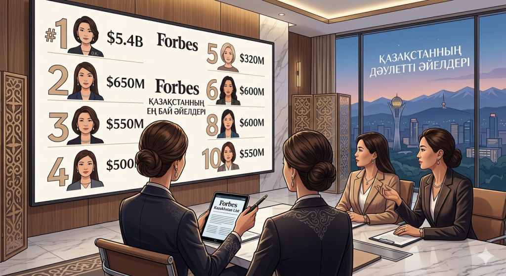 Қазақстанның ең бай әйелдері кімдер? Қазақстандағы бай әйелдер