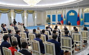 Моңғолия президентімен кездесу