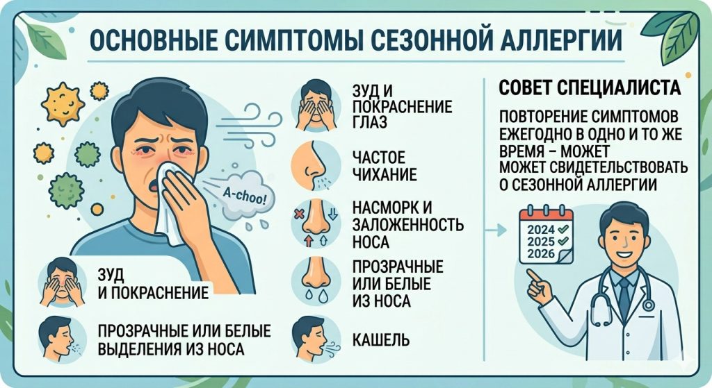 аллергия сезонная