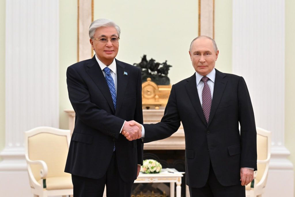 Қасым-Жомарт Тоқаев пен Владимир Путин Мәскеуде кездесті