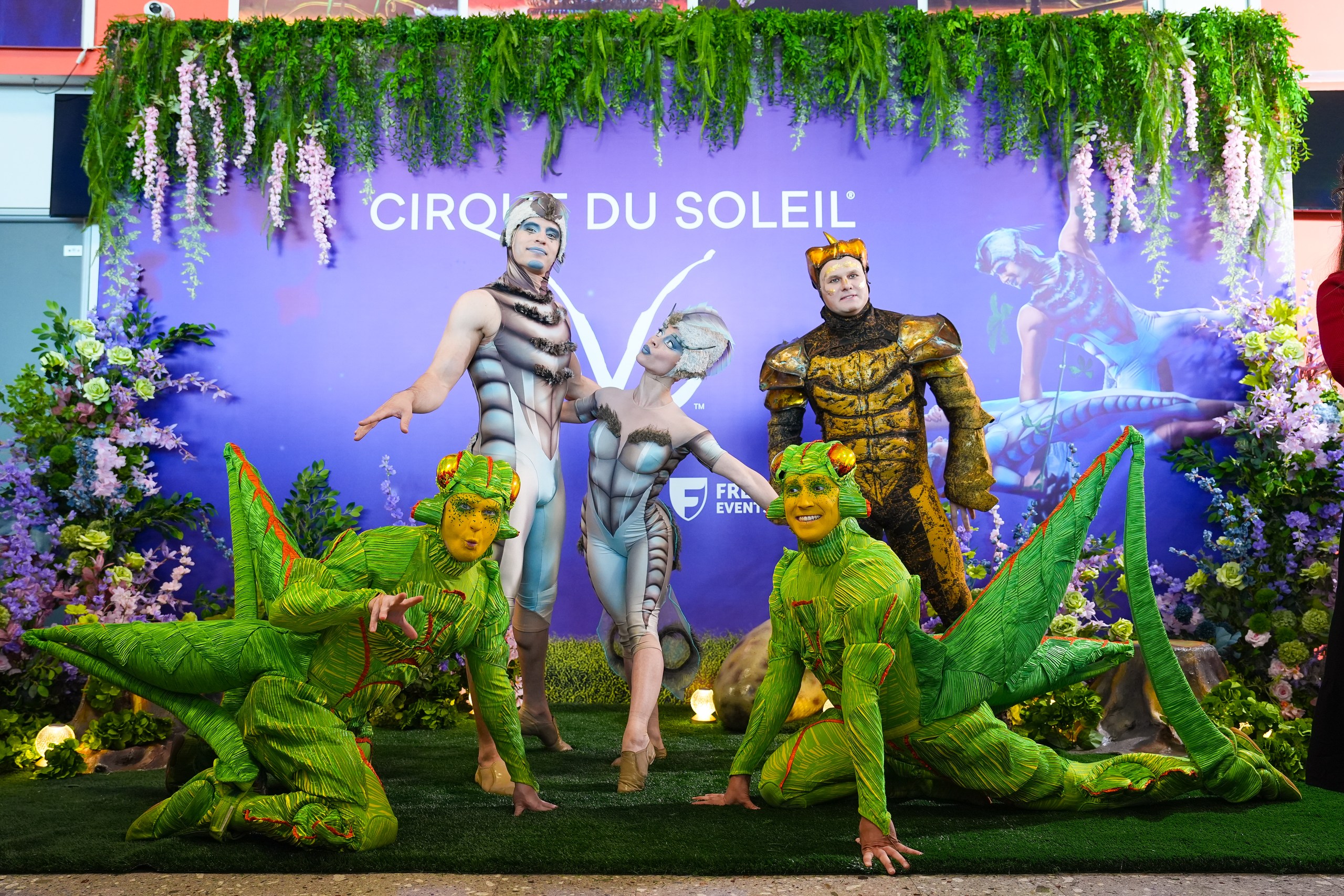 Шоу OVO от Cirque du Soleil на арене в Астане⁠