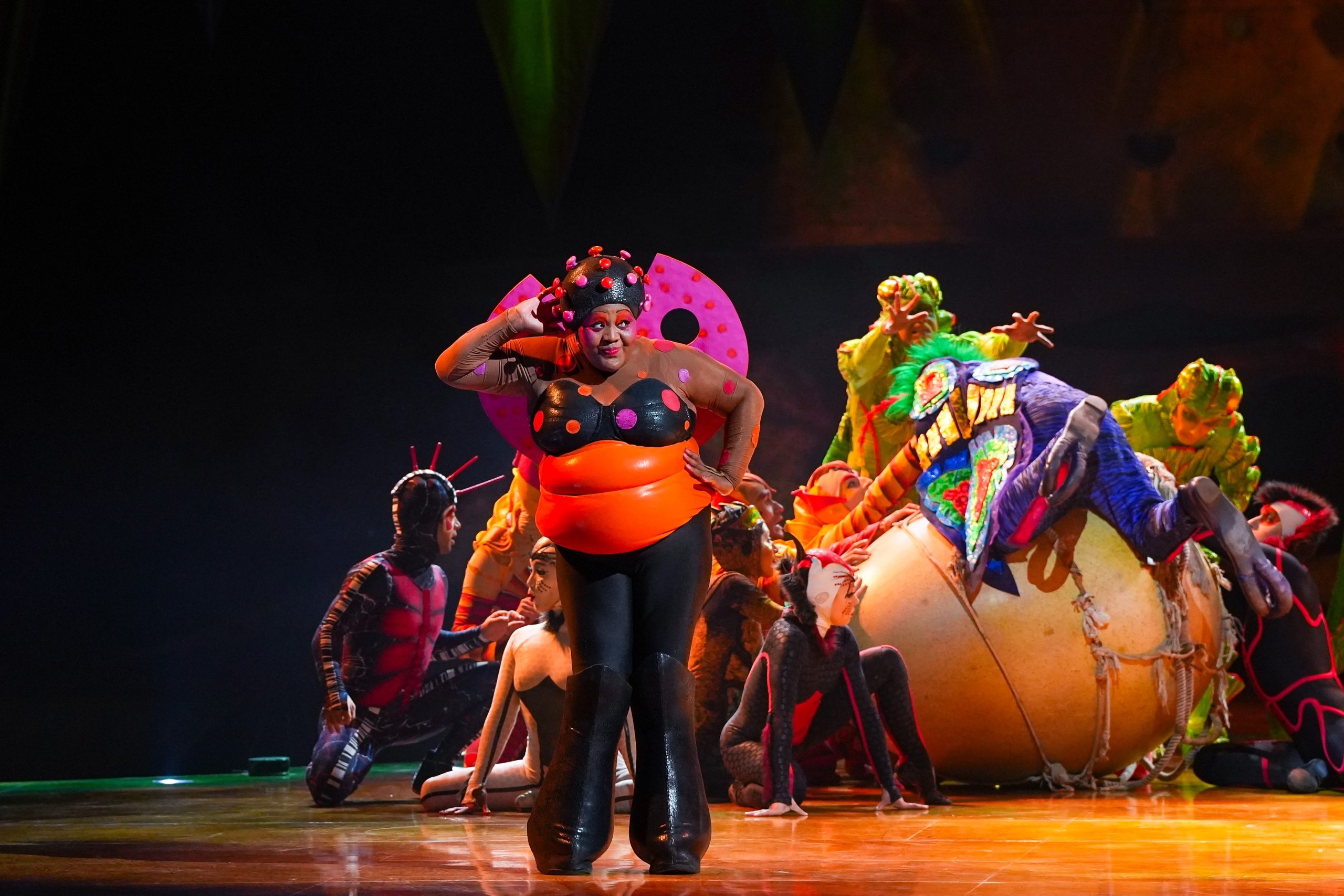 Шоу OVO от Cirque du Soleil на арене в Астане⁠