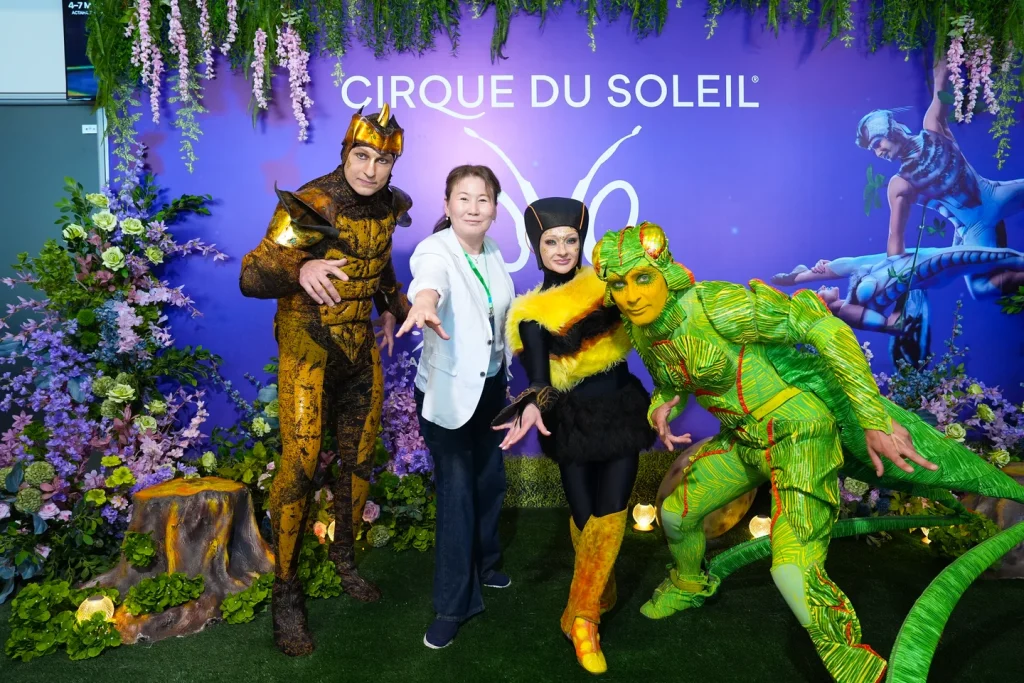 Шоу OVO от Cirque du Soleil на арене в Астане⁠