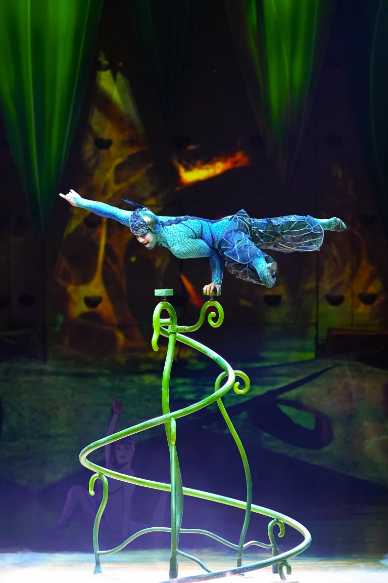 Артисты шоу OVO Cirque du Soleil в Астане⁠