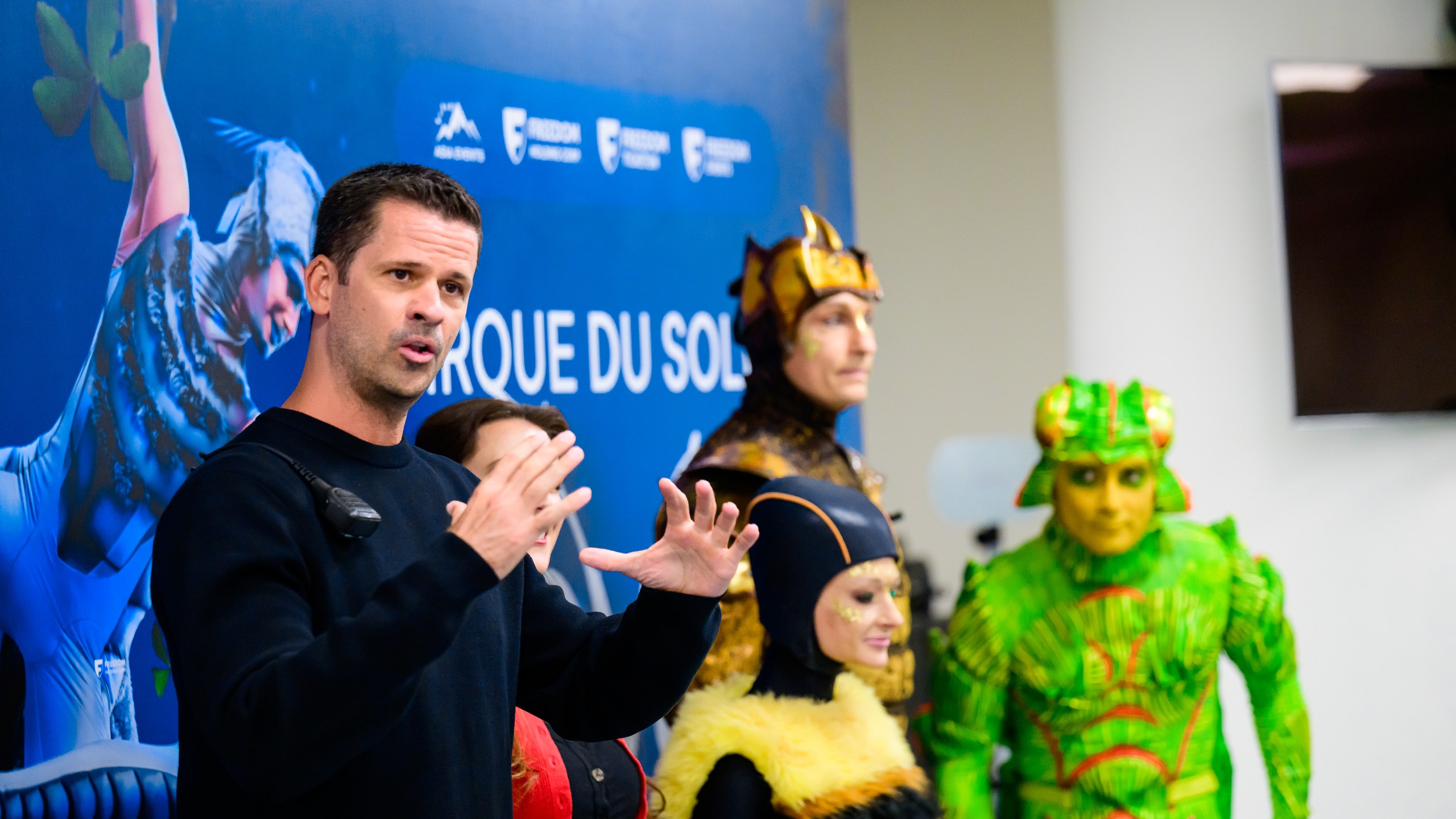 Шоу OVO от Cirque du Soleil на арене в Астане⁠